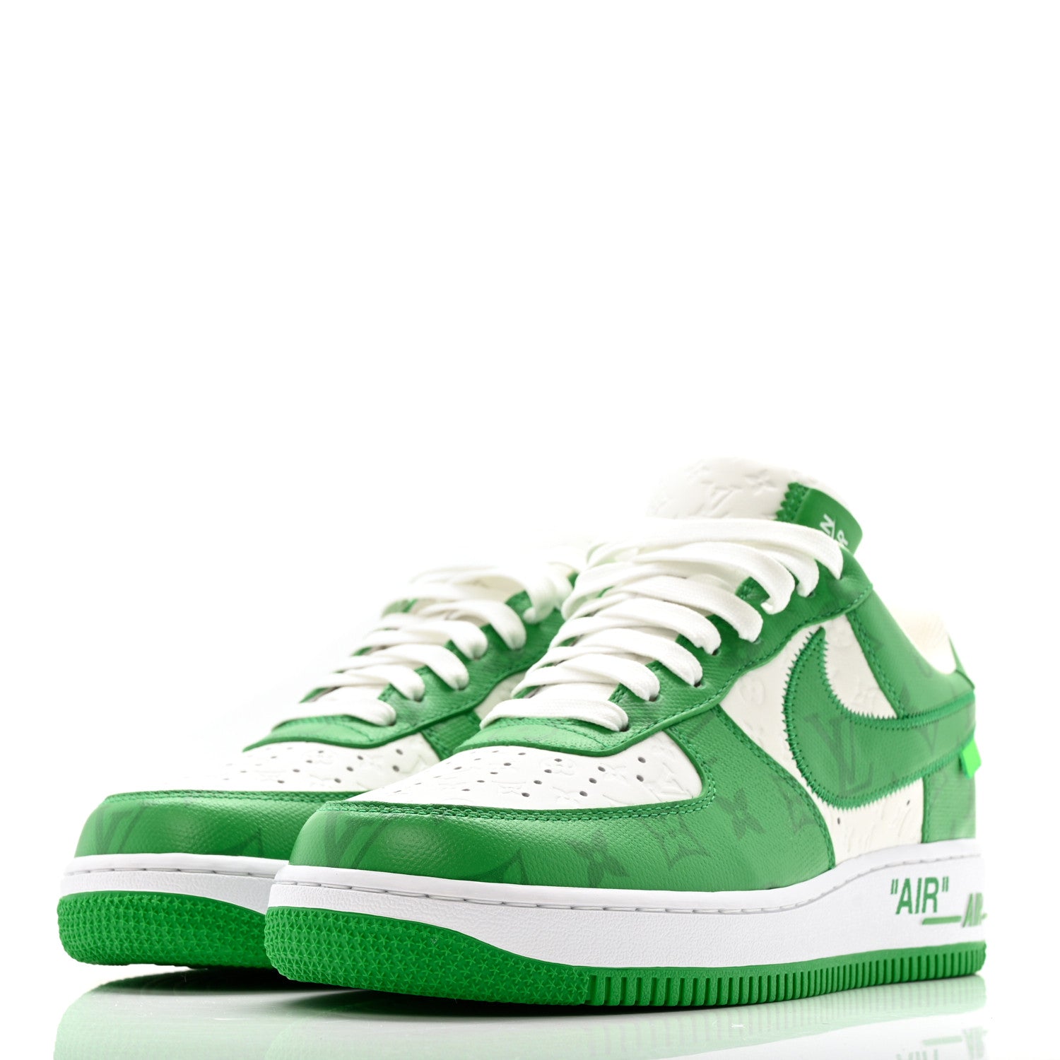 Louis Vuitton x Nike Air Force 1 Low 'By Virgil Abloh White/Green'