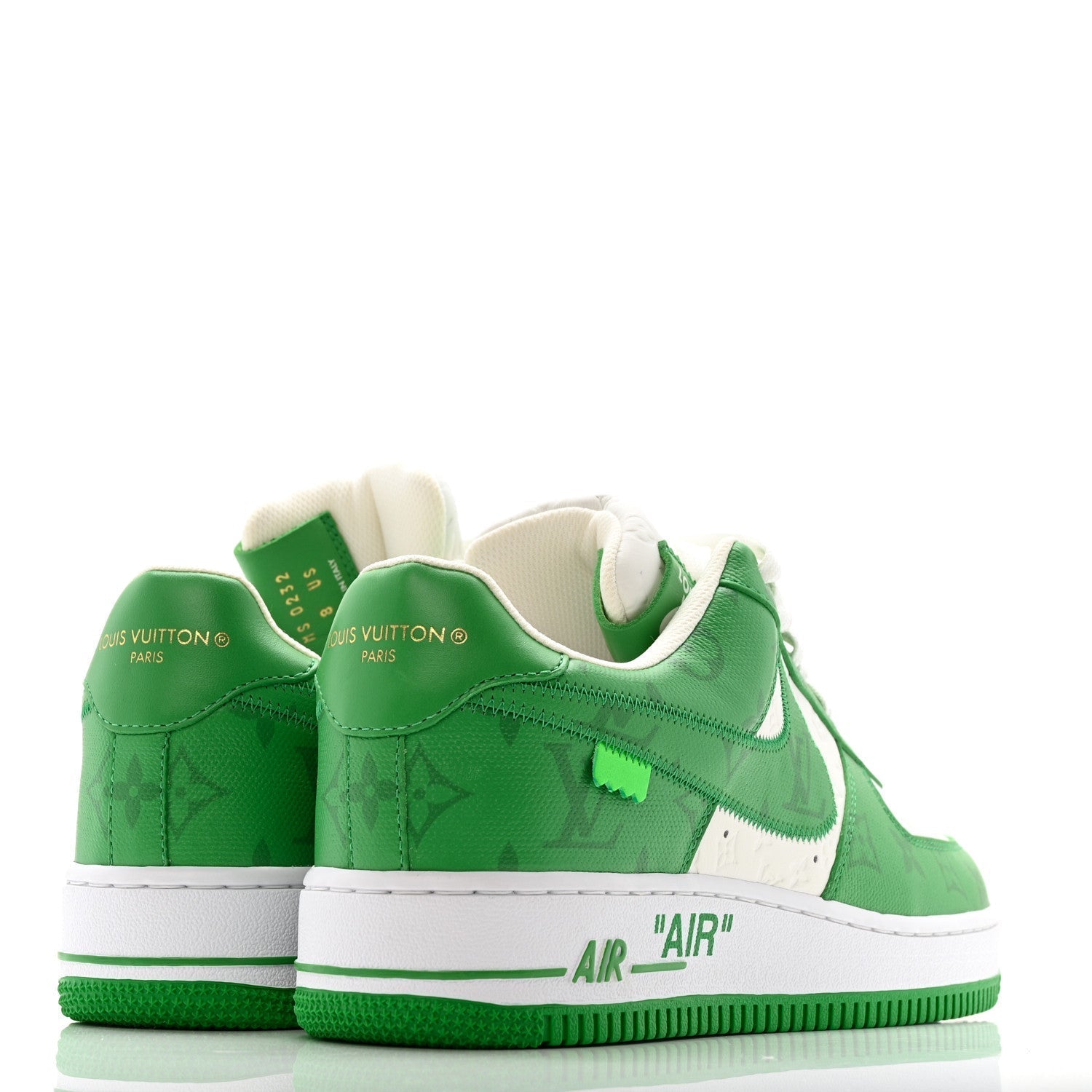 Louis Vuitton x Nike Air Force 1 Low 'By Virgil Abloh White/Green'