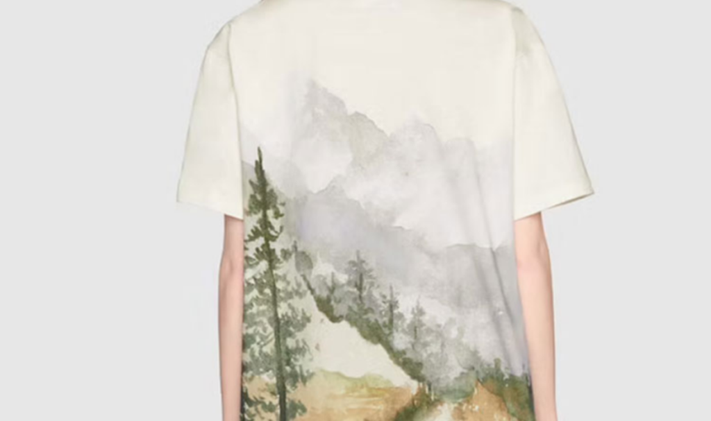 Gucci x The North Face T-Shirt 'Trail Print' 672475-XJDS8-3466