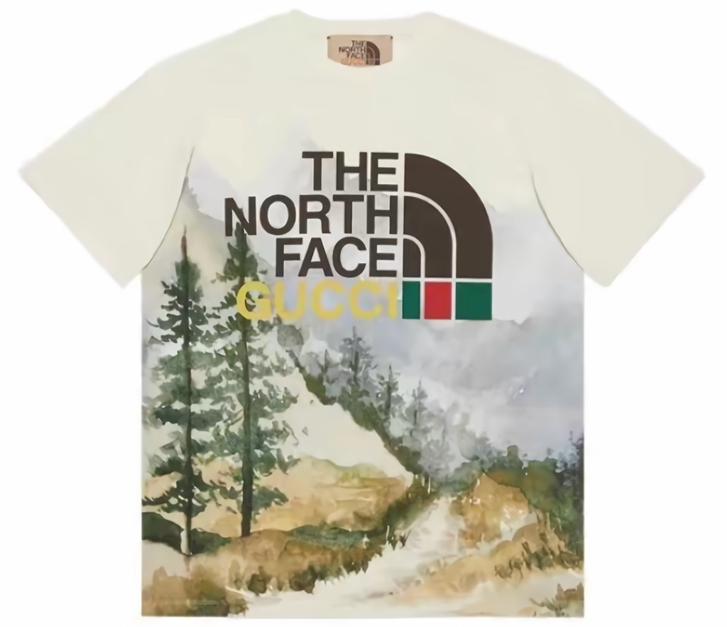 Gucci x The North Face T-Shirt 'Trail Print' 672475-XJDS8-3466