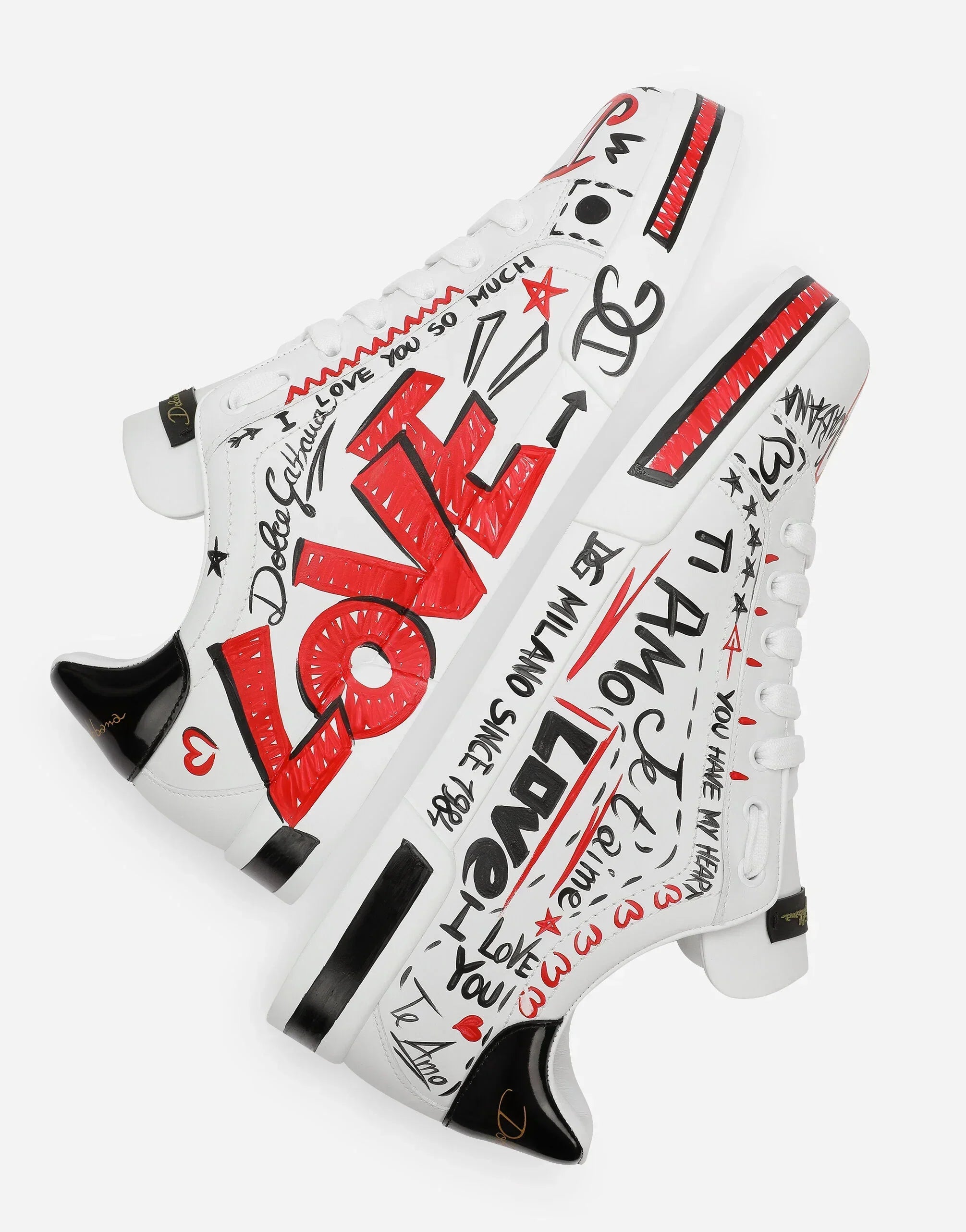 D&G Portofino Love Sneakers