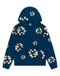 Cactus Tears Wreath Hoodie Navy