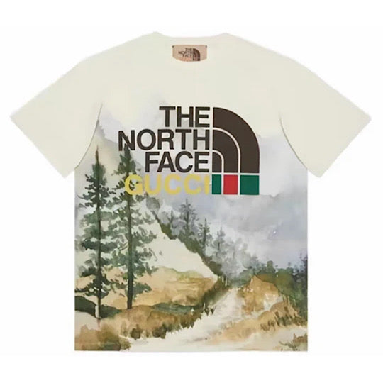Gucci x The North Face T-Shirt 'Trail Print' 672475-XJDS8-3466
