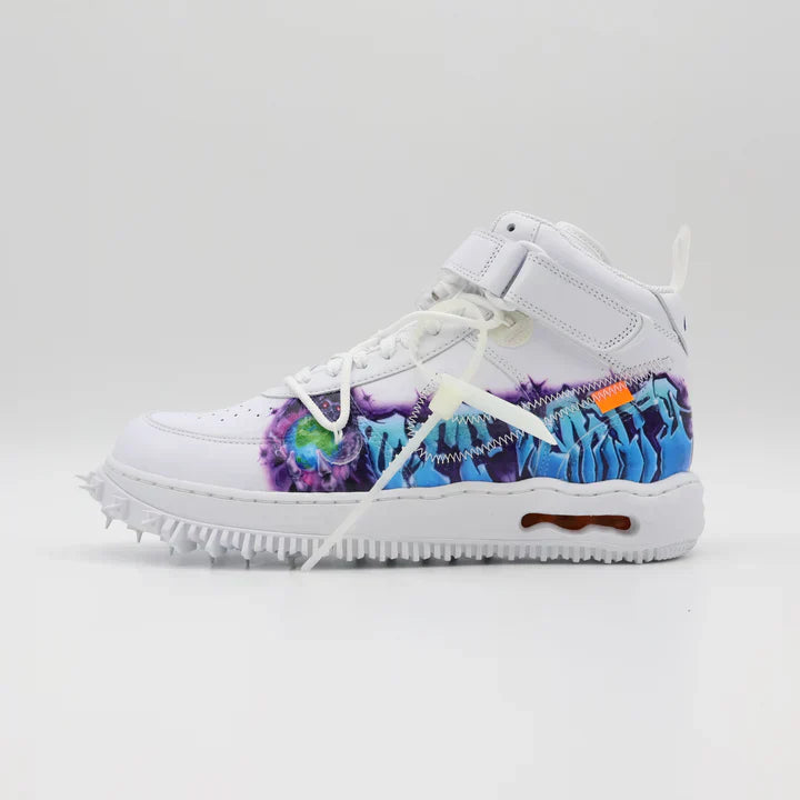 Nike Air Force 1 Mid x Off-White SP Leather 'Graffiti'