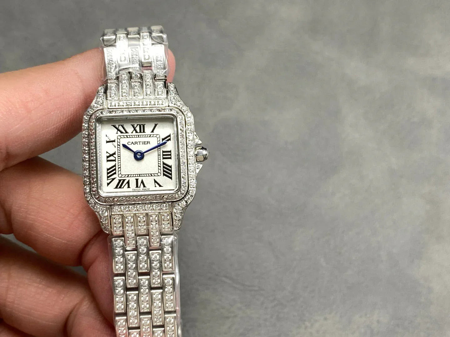 Cartier Panthère de Cartier 22mm Diamond Silver Dial