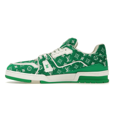 Louis Vuitton LV Trainer Sneaker 'Green Monogram'