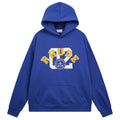 RHUDE Flocked micro-letter hoodies