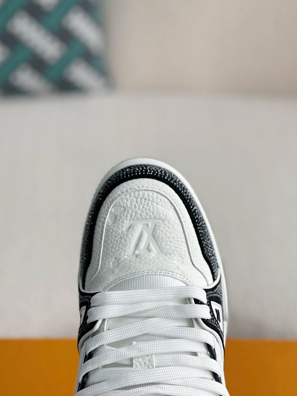 Louis Vuitton LV Trainer Sneaker 'Denim Monogram Black Diamond'