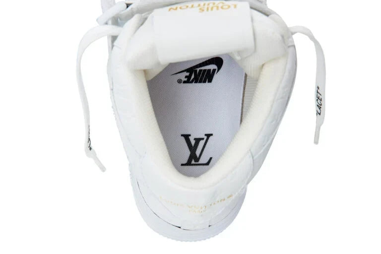 Louis Vuitton x Nike Air Force 1 Mid 'White'