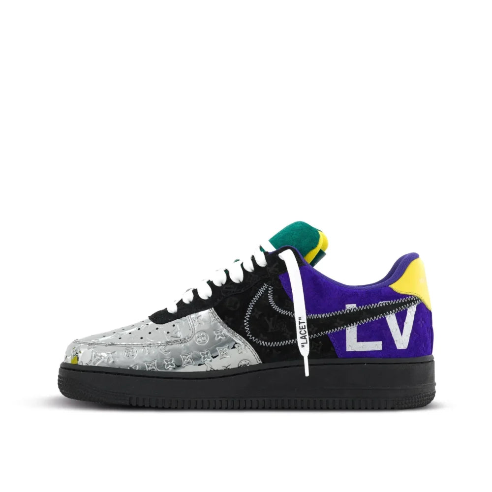 Louis Vuitton x Nike Air Force 1 Low 'Chrome Toe'