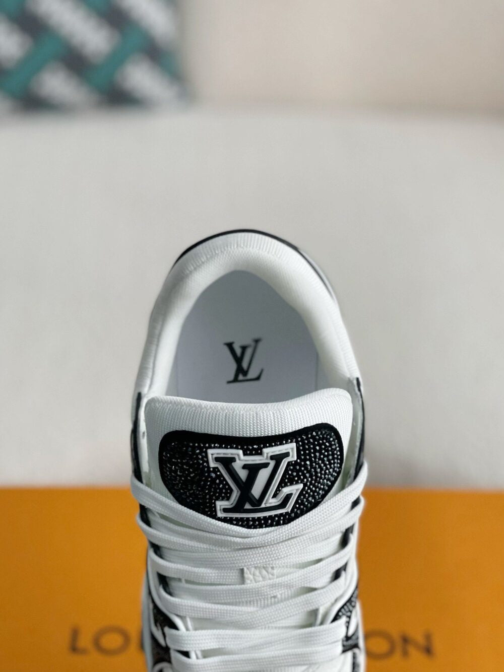 Louis Vuitton LV Trainer Sneaker 'Denim Monogram Black Diamond'