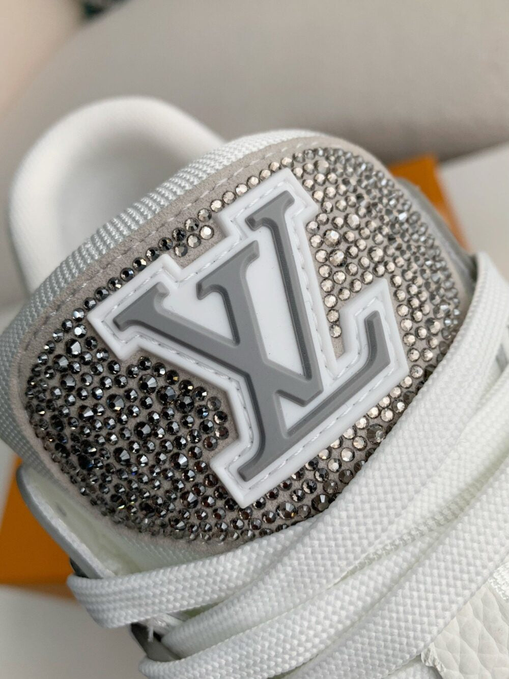 Louis Vuitton LV Trainer Sneaker 'Denim Monogram Grey Diamond'