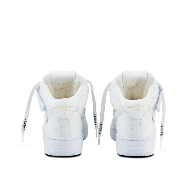 Louis Vuitton x Nike Air Force 1 Mid 'White'