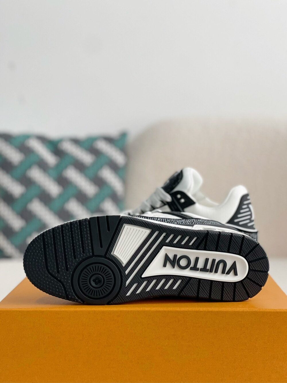 Louis Vuitton LV Trainer Sneaker 'Denim Monogram Black Diamond'