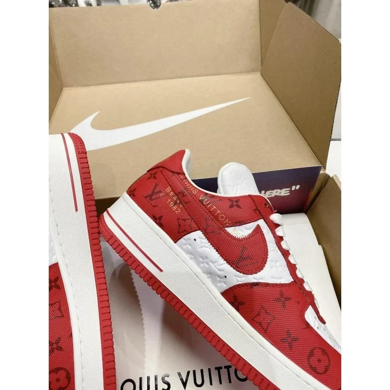 Louis Vuitton x Nike Air Force 1 Low 'By Virgil Abloh White/Red'