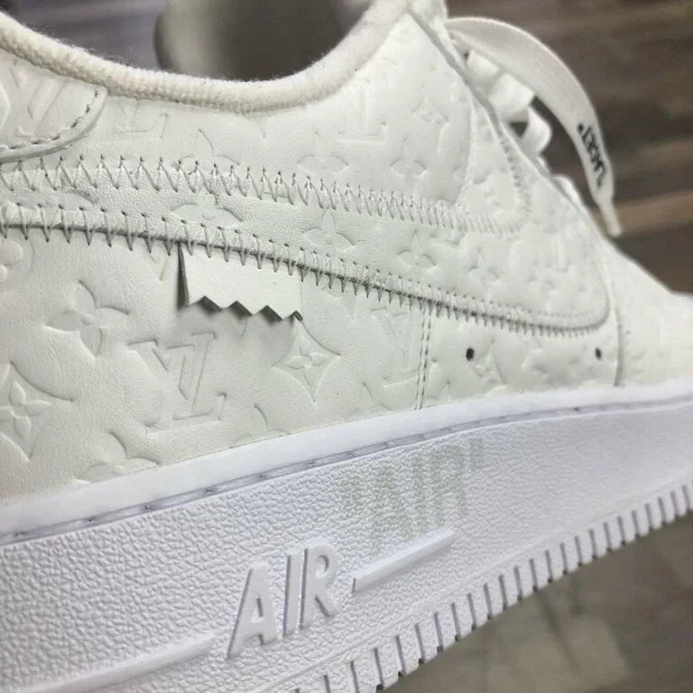 Louis Vuitton x Nike Air Force 1 Mid 'White'