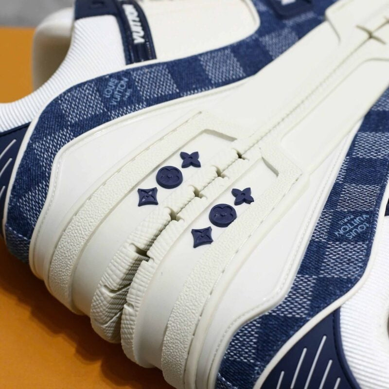 Louis Vuitton LV Trainer Sneaker 'Damier Denim Blue'