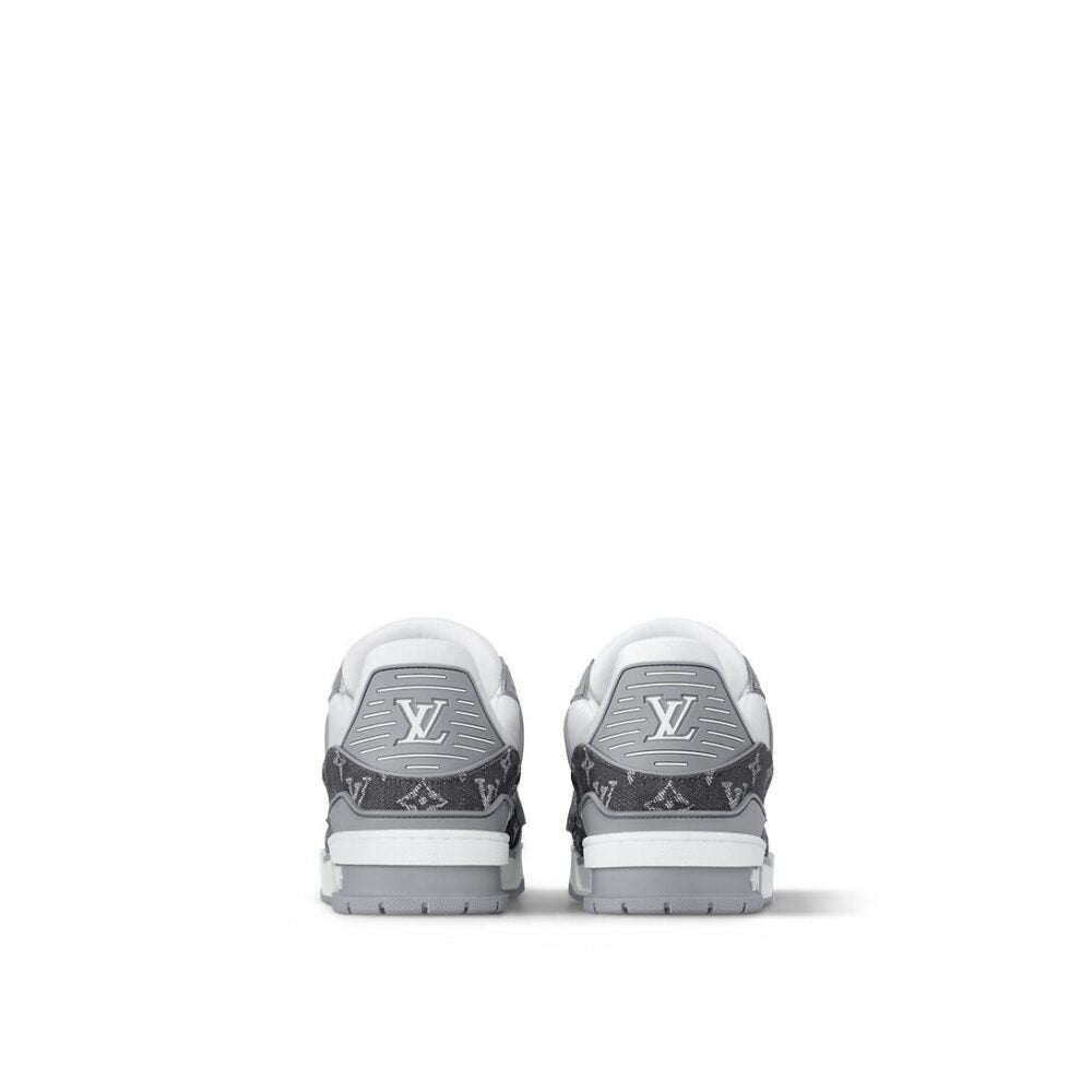 Louis Vuitton LV Trainer Sneaker 'Denim Monogram Grey'