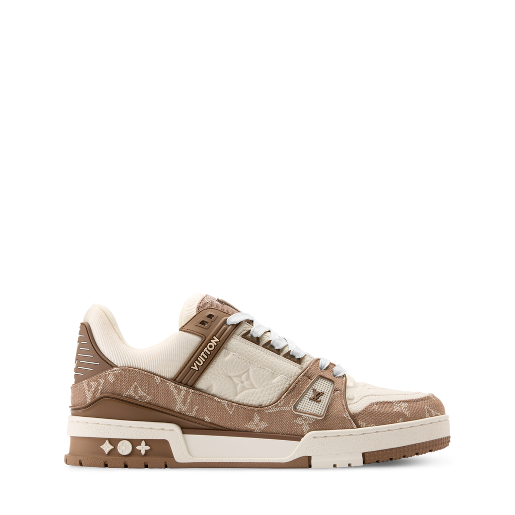 Louis Vuitton LV Trainer Sneaker 'Monogram Brown Denim'
