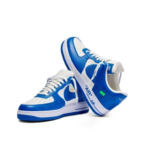 Louis Vuitton x Nike Air Force 1 Low 'By Virgil Abloh White/Blue'