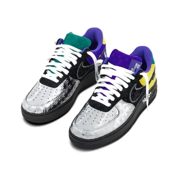 Louis Vuitton x Nike Air Force 1 Low 'Chrome Toe'