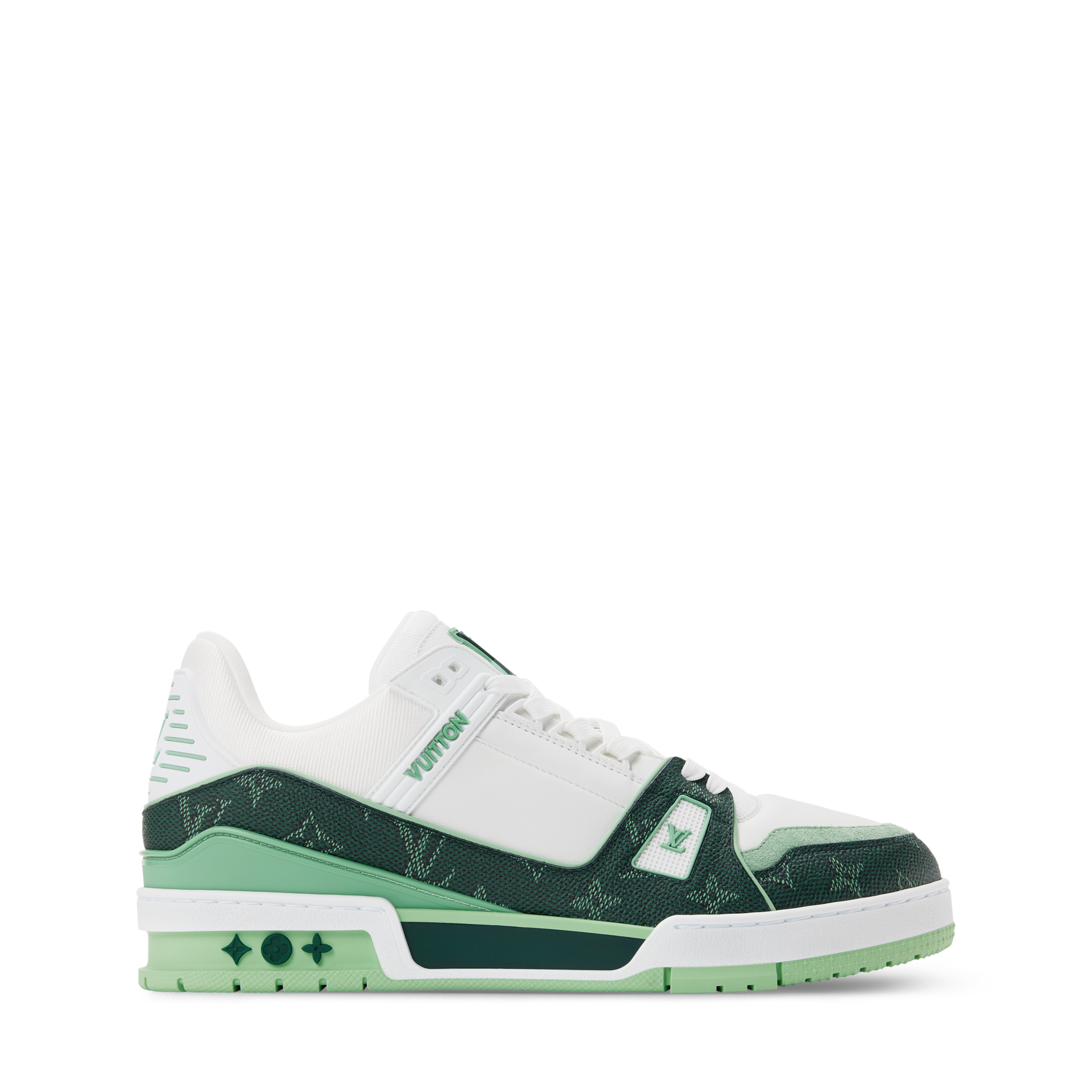 Louis Vuitton LV Trainer Sneaker 'Denim Monogram green '