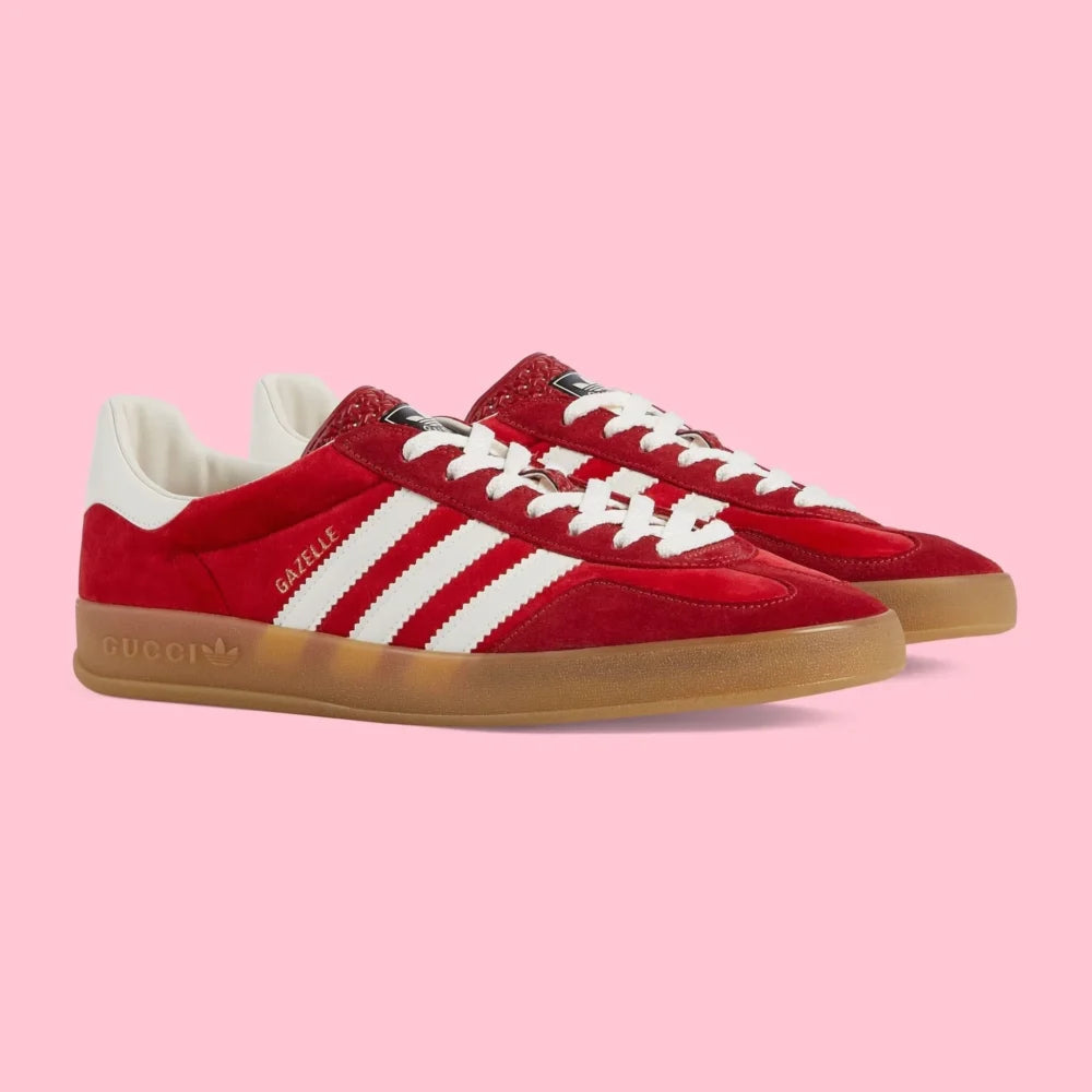 Adidas x Gucci Gazelle 'Red'