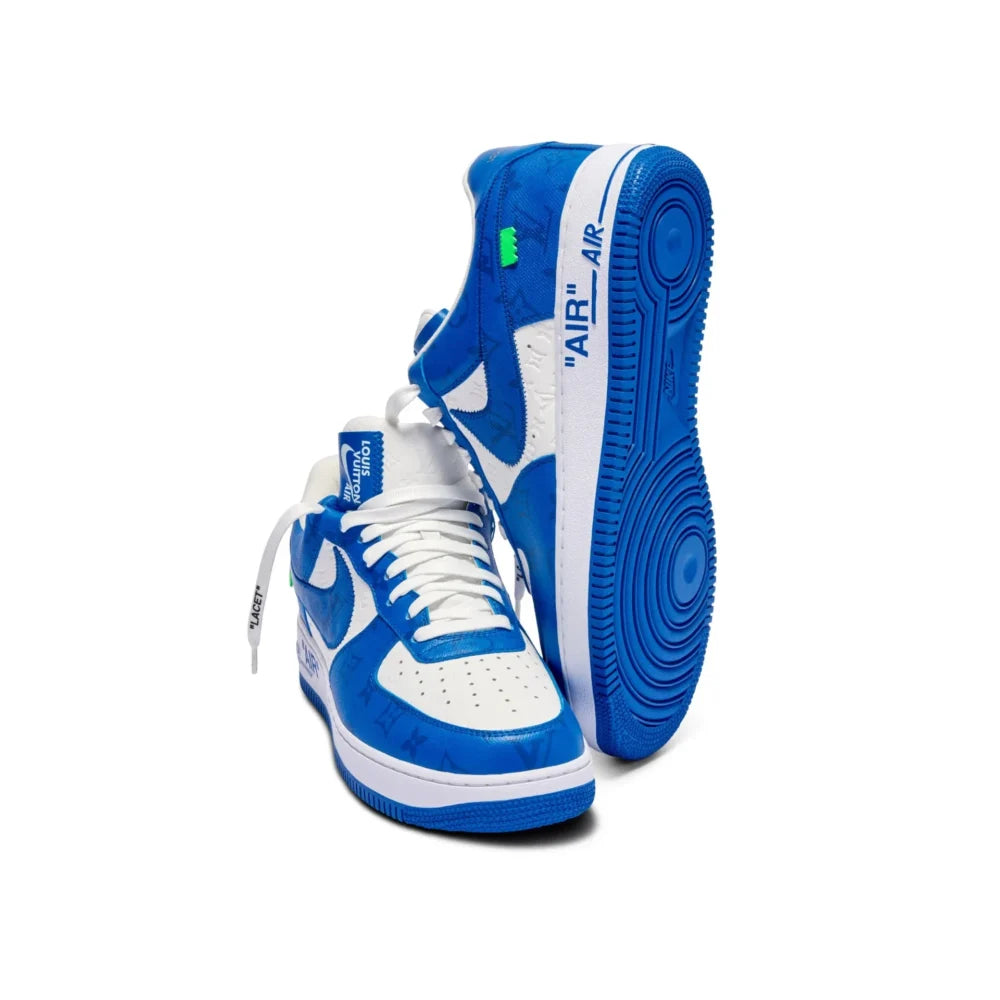 Louis Vuitton x Nike Air Force 1 Low 'By Virgil Abloh White/Blue'