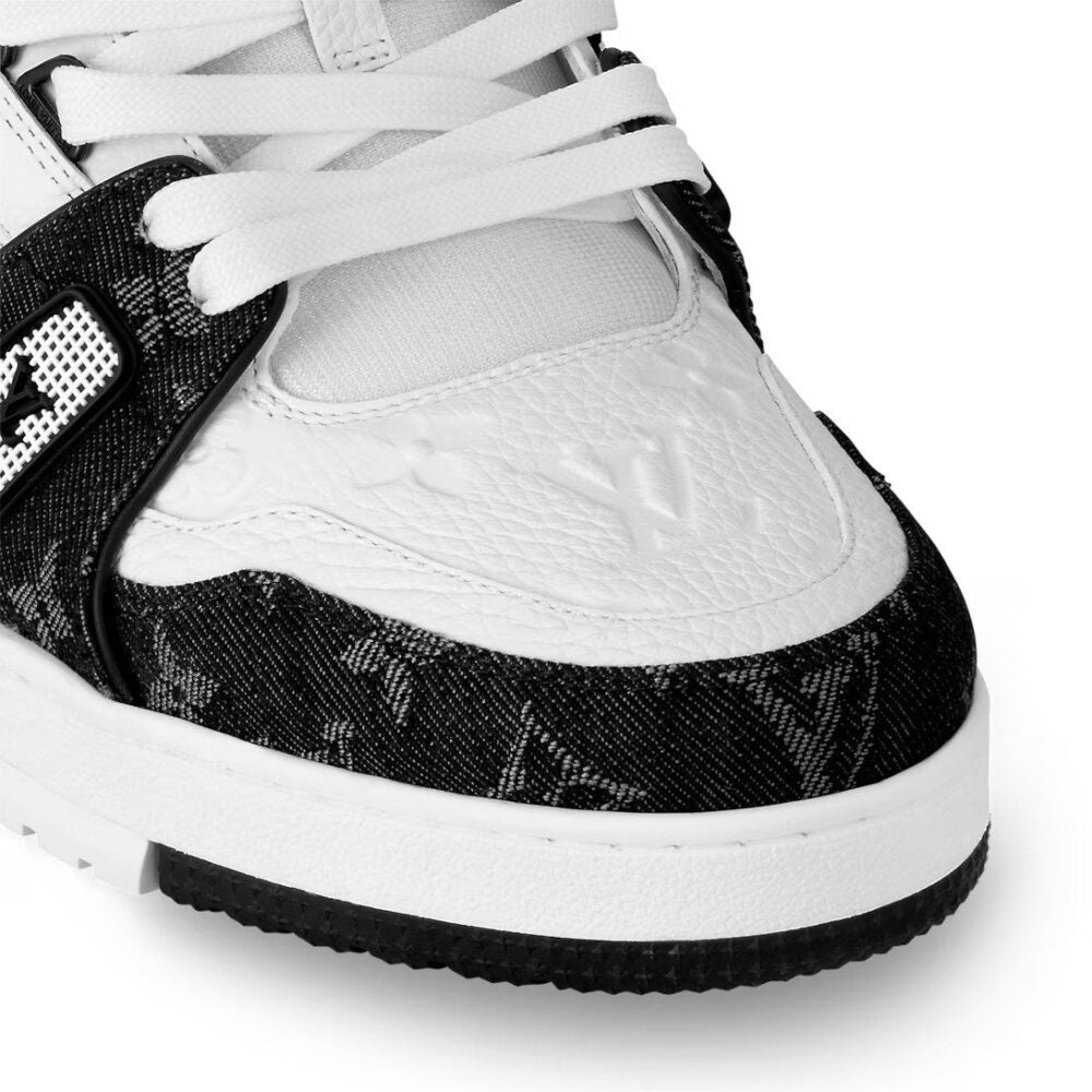 Louis Vuitton LV Trainer Sneaker 'Monogram Black Denim'