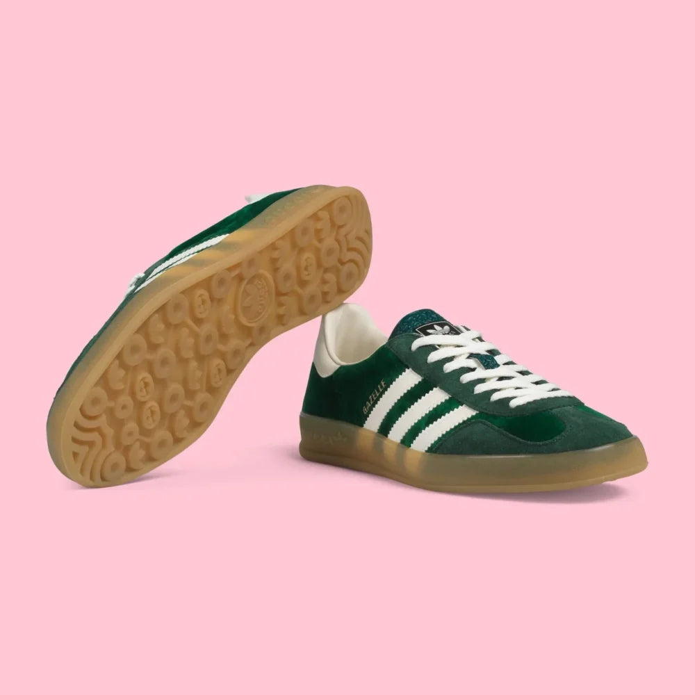 Adidas x Gucci Gazelle 'Green'