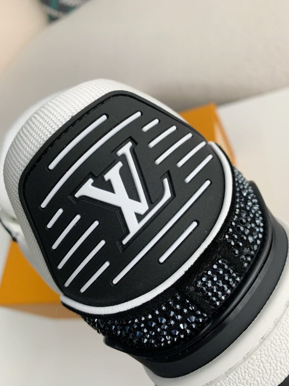 Louis Vuitton LV Trainer Sneaker 'Denim Monogram Black Diamond'