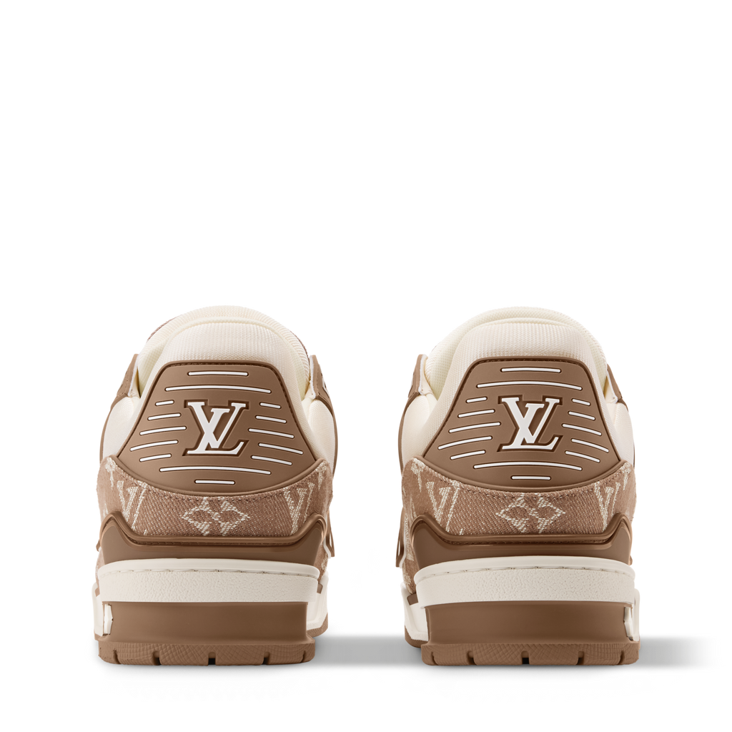 Louis Vuitton LV Trainer Sneaker 'Monogram Brown Denim'