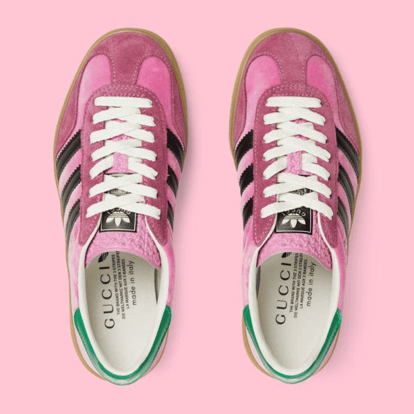 Adidas x Gucci Gazelle 'Light Pink'