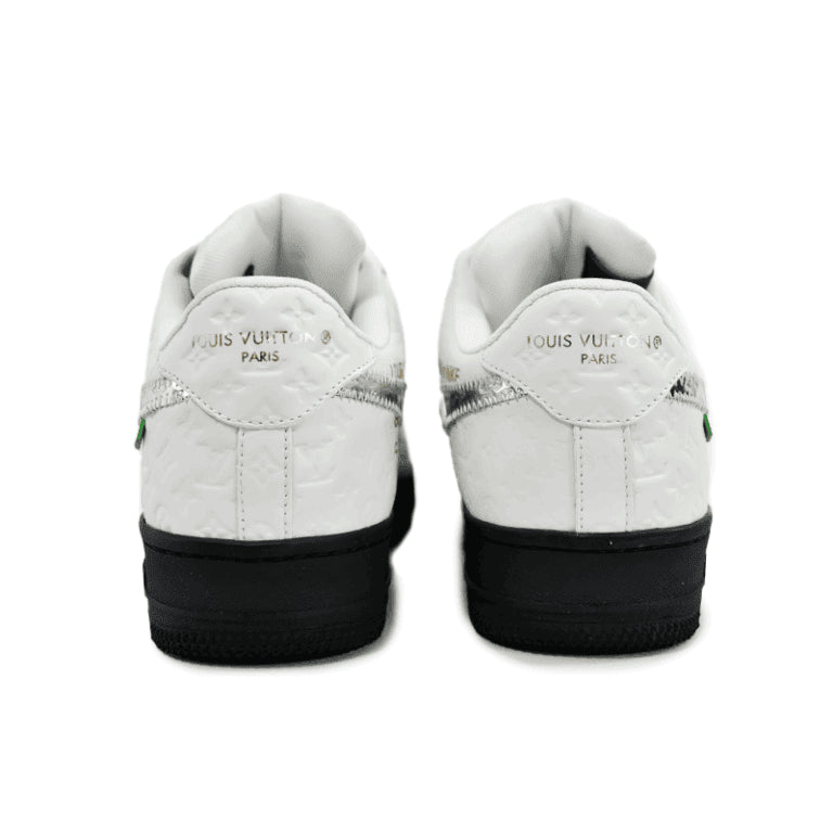 Louis Vuitton x Nike Air Force 1 Low 'White Black Silver'
