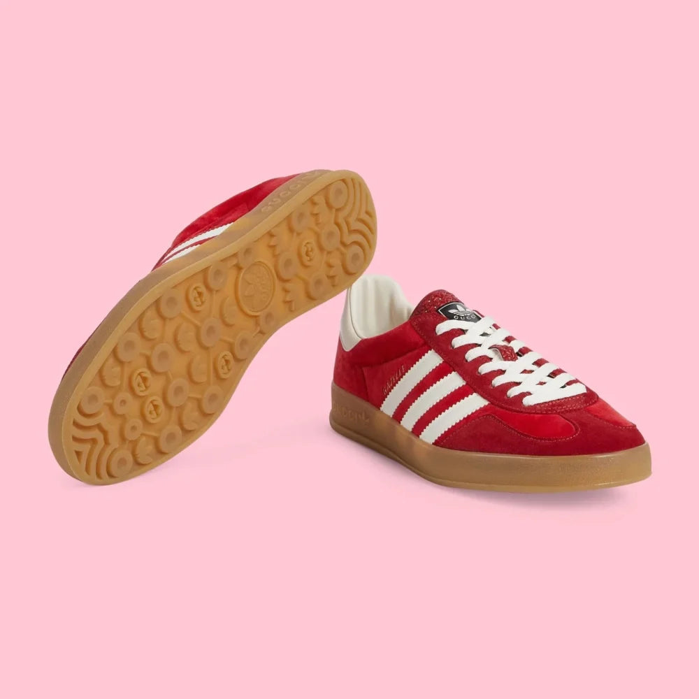 Adidas x Gucci Gazelle 'Red'