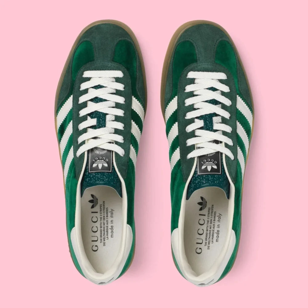 Adidas x Gucci Gazelle 'Green'