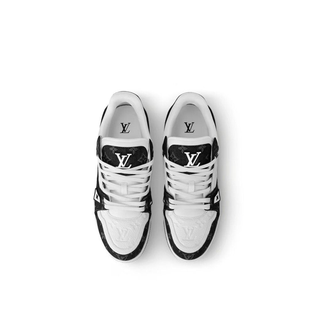 Louis Vuitton LV Trainer Sneaker 'Monogram Black Denim'