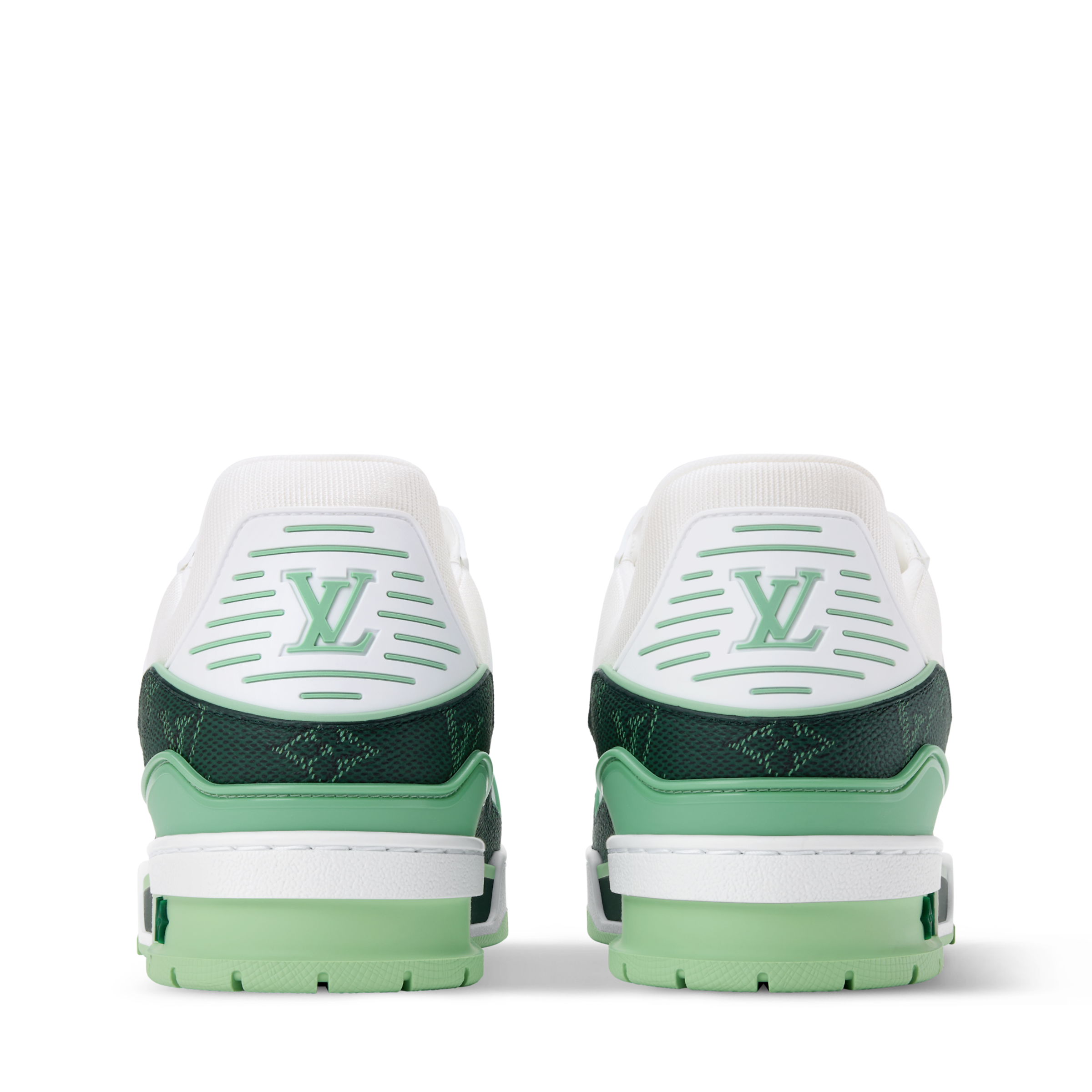 Louis Vuitton LV Trainer Sneaker 'Denim Monogram green '