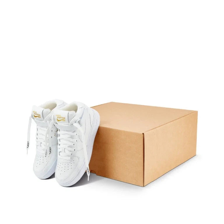 Louis Vuitton x Nike Air Force 1 Mid 'White'