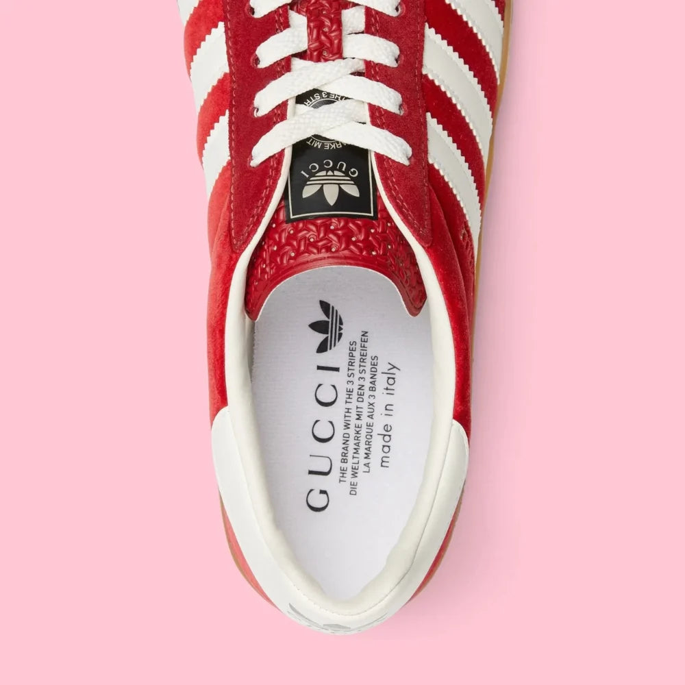 Adidas x Gucci Gazelle 'Red'