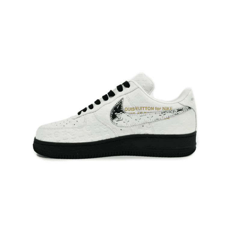 Louis Vuitton x Nike Air Force 1 Low 'White Black Silver'