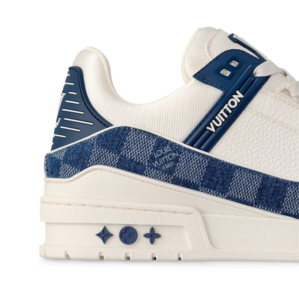Louis Vuitton LV Trainer Sneaker 'Damier Denim Blue'
