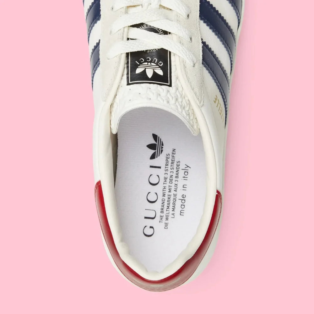 Adidas x Gucci Gazelle 'White'