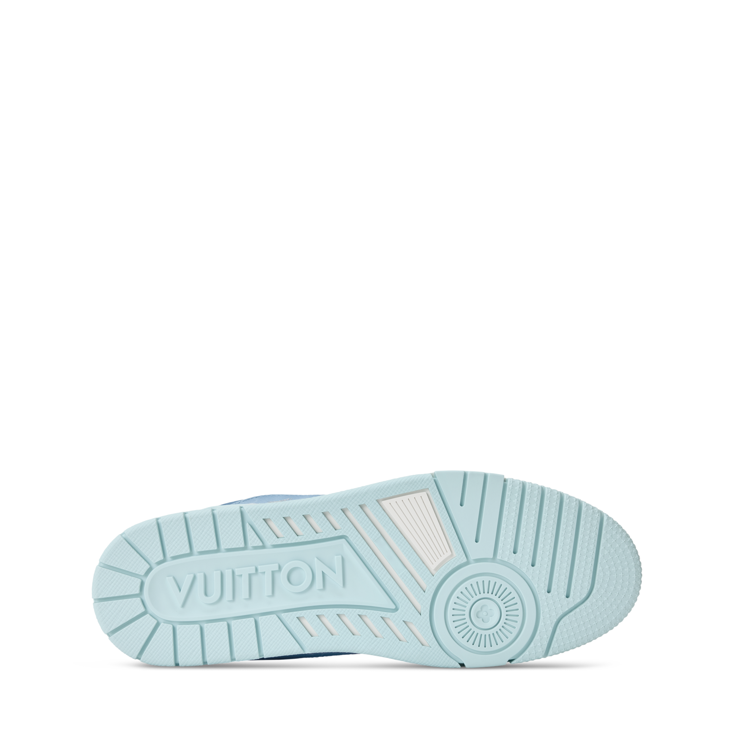 LV Trainer Sneaker Monogram-printed canvas Blue