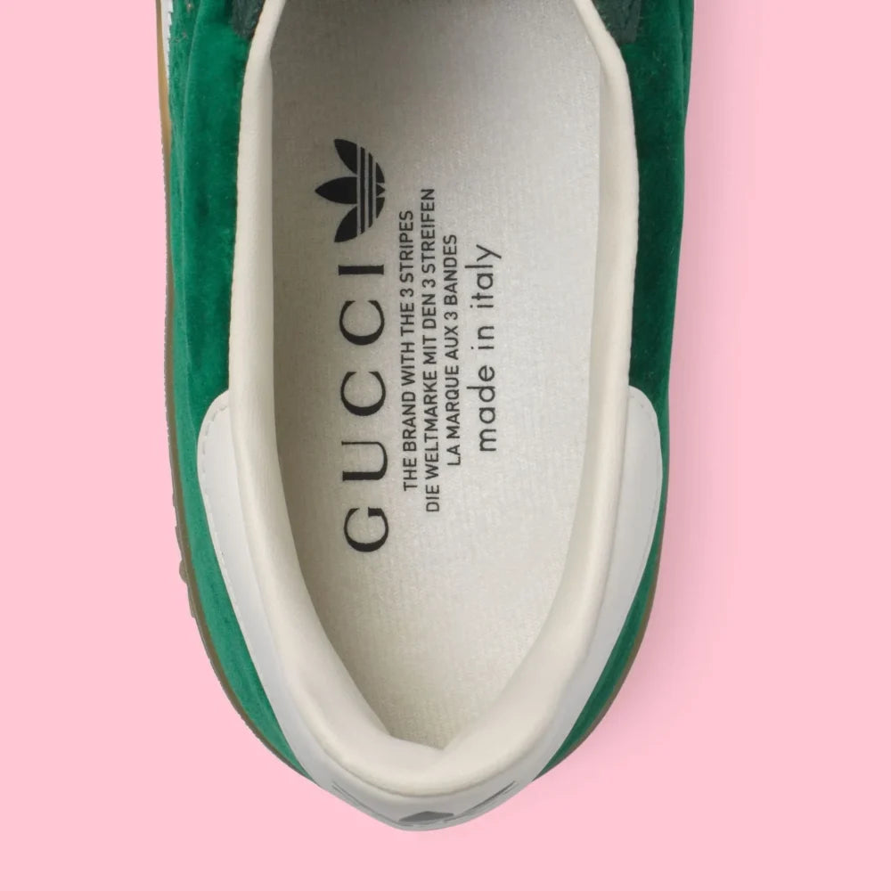 Adidas x Gucci Gazelle 'Green'