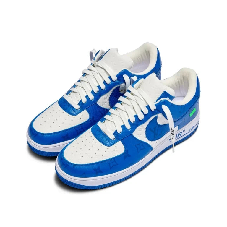 Louis Vuitton x Nike Air Force 1 Low 'By Virgil Abloh White/Blue'