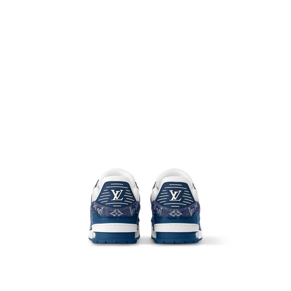 Louis Vuitton LV Trainer Sneaker 'Denim Monogram Blue'