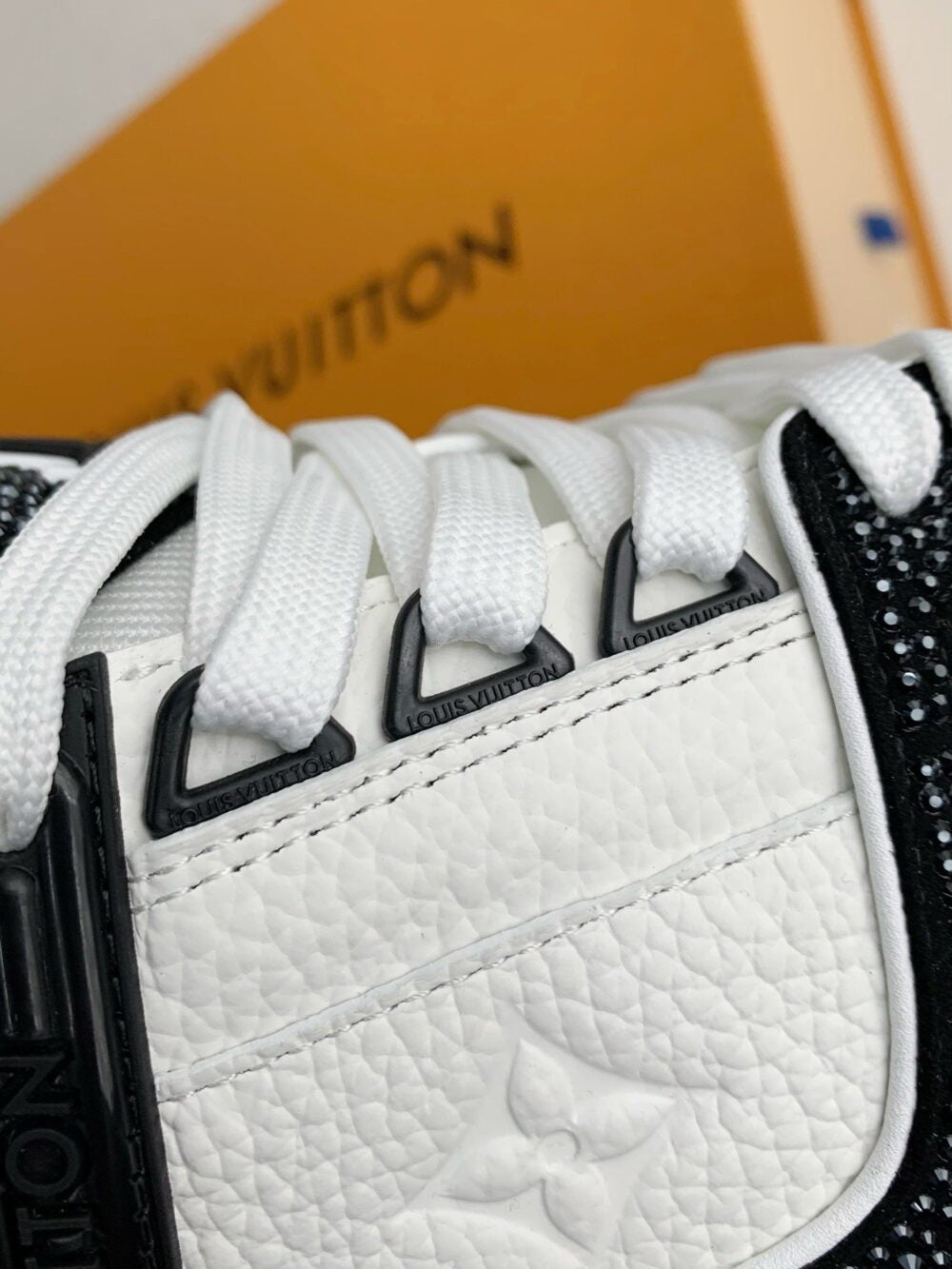 Louis Vuitton LV Trainer Sneaker 'Denim Monogram Black Diamond'