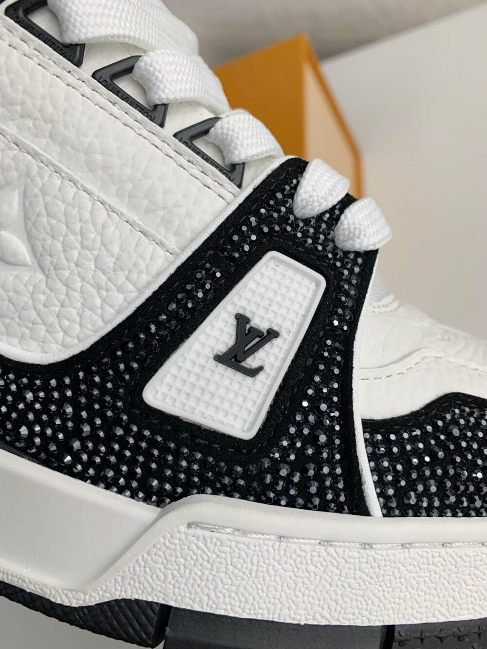 Louis Vuitton LV Trainer Sneaker 'Denim Monogram Black Diamond'