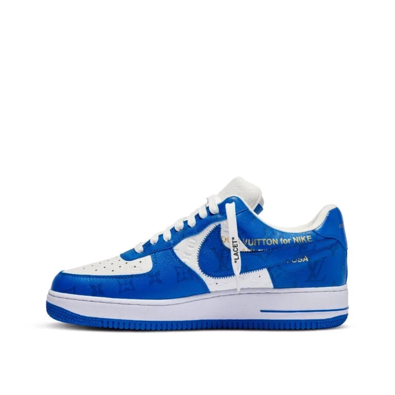 Louis Vuitton x Nike Air Force 1 Low 'By Virgil Abloh White/Blue'